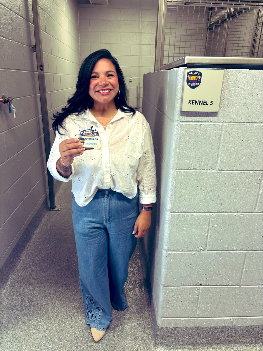 Jnet_margarita's tweet image. Loved getting a behind-the-scenes look at Avondale’s brand new K9 kennels today! 🐾💙 Grateful for our officers and their four-legged partners who keep our community safe. 👮🏼♂️🐕