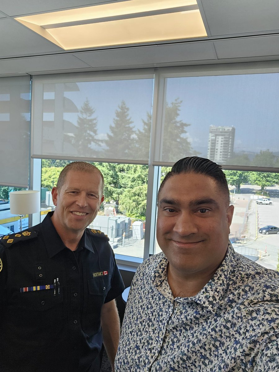 HarmanBhanguBC's tweet image. Yesterday I had the opportunity to ride along with the Abbotsford Police and speak with Chief Watson and other members of the team.
These are moms, dads, sons, and daughters who put their lives on the line every day. Hearing about the challenges they face was eye-opening.
Thank…