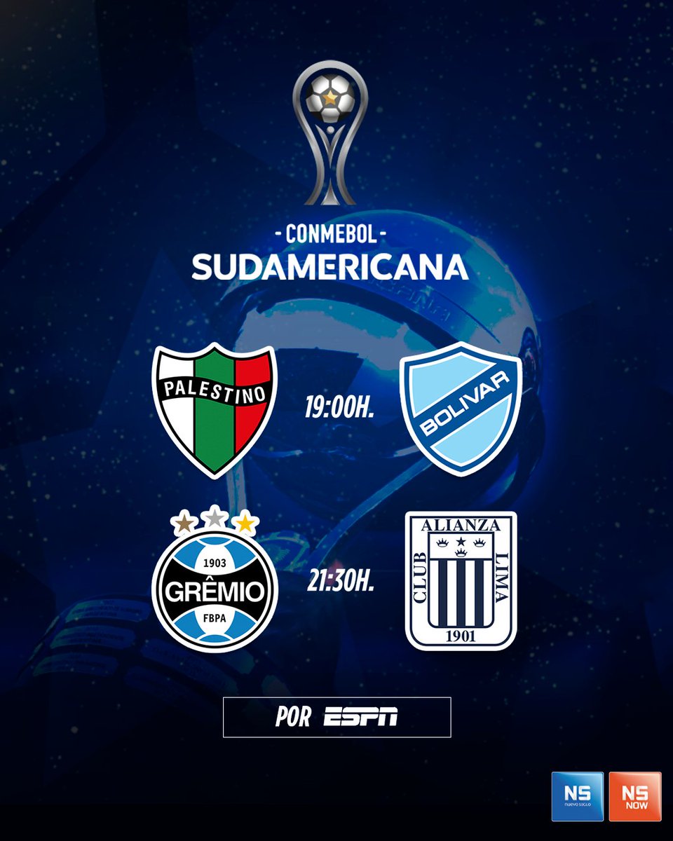 ¡Acortá la semana con #ConmebolSudamericana!

Mirá los partidos desde tu TV o desde donde estés en NSNOW 📺📱💻