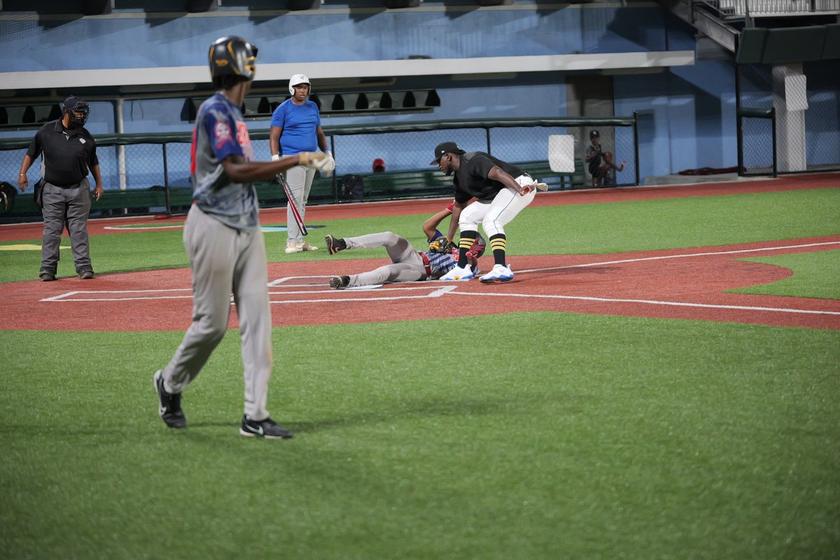 Tribune242's tweet image. NEW PROVIDENCE BASEBALL LEAGUE CONTINUES ITS INAUGURAL REGULAR SEASON
NATHAN Miller collected three hits in three at-bats, as the Joshua Outlawz defeated the Community Baseball League All-Stars 15-0 on Monday.
bit.ly/3GCRTbe
