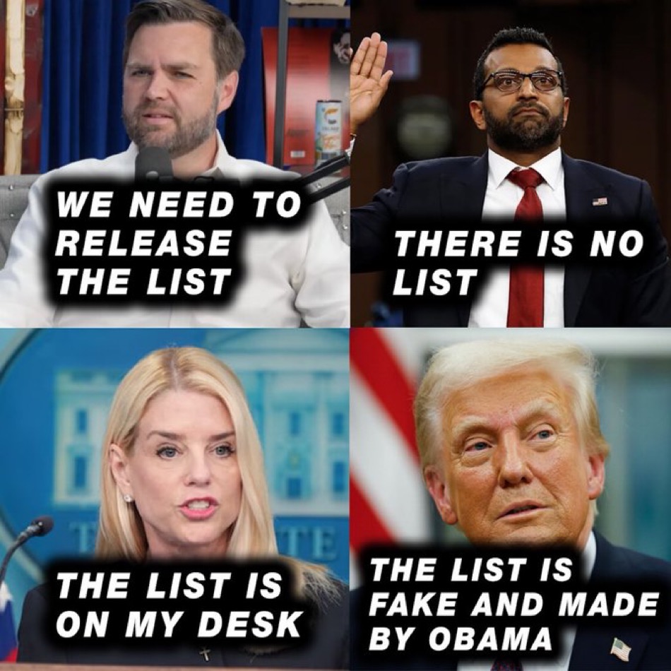 TheBigRedLie's tweet image. #MAGA is @gop code for = PEDO Supporter
#EpsteinTrumpCoverUp @POTUS @realDonaldTrump @SpeakerJohnson @HouseGOP @SenateGOP
