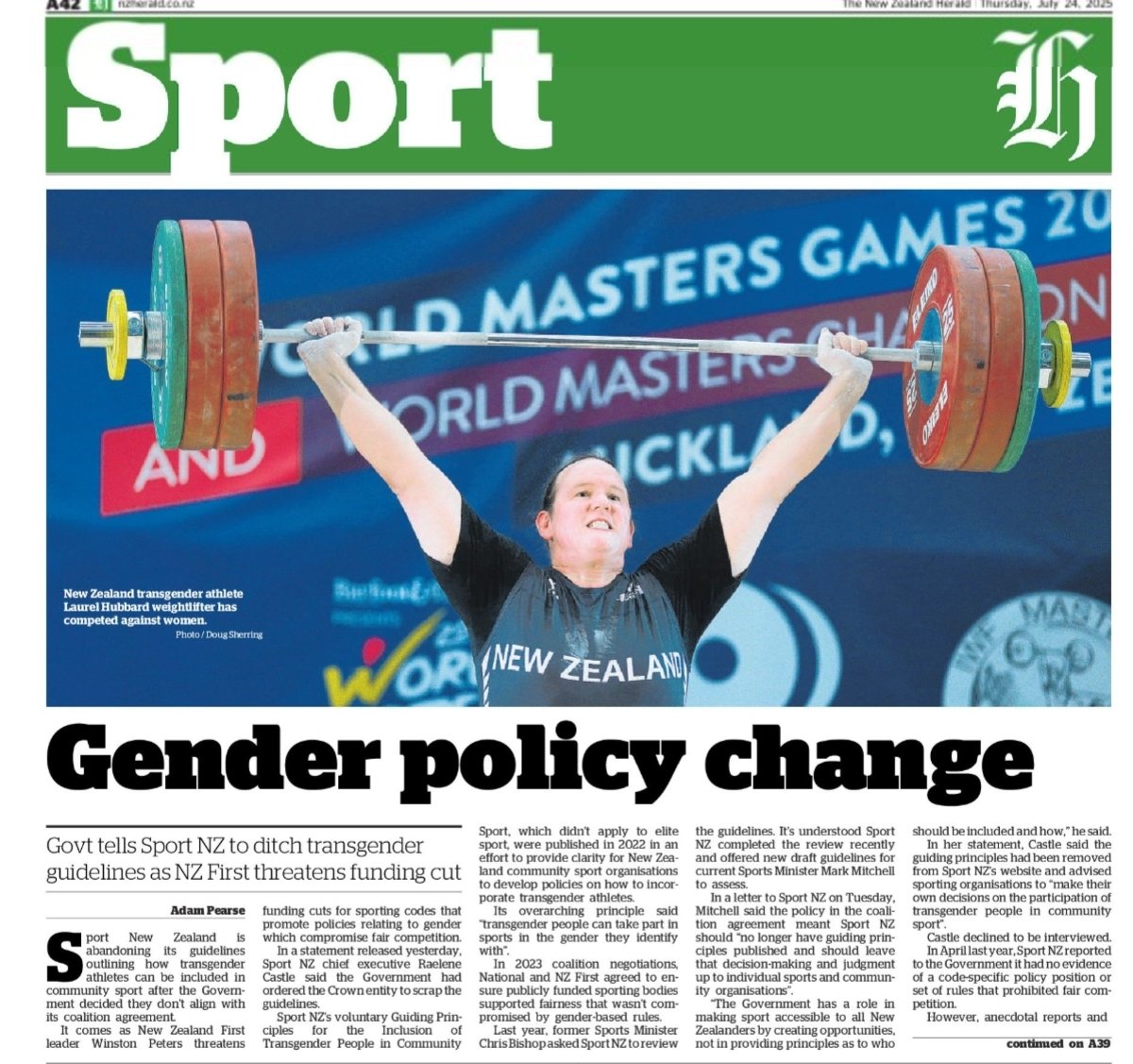 rugbyintel's tweet image. What I'd just say to you is, too many people have been noticing how shit everything is under our Coalition, so I called for a circuit breaker. Winnie reckons punching down on the transgender community always does the trick. Genius.
#LyinLuxon #PuppetPM #CoalitionOfCruelty #NZpol