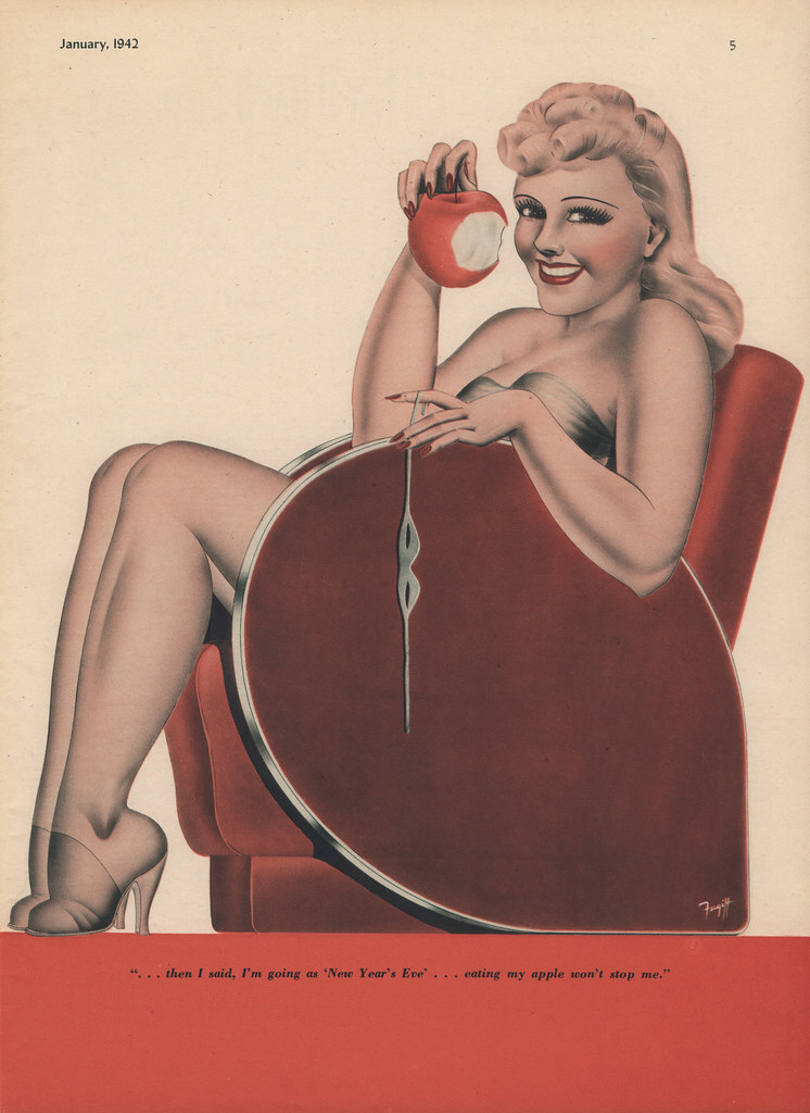 PulpCovers's tweet image. Swank 1942-01 Fugitt Girl New Year's Eve
Jack (?) Fugitt, 1942.
flic.kr/p/2r2AHN3
not.pulpcovers.com/post/789884374…