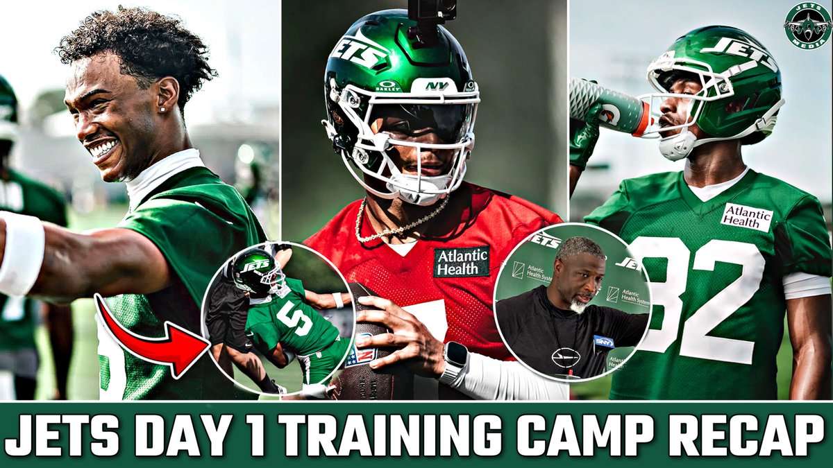NYJets_Media's tweet image. New York Jets Day 1 of Training Camp RECAP π₯ youtu.be/nrZAikSYTj4?siβ¦ via @YouTube