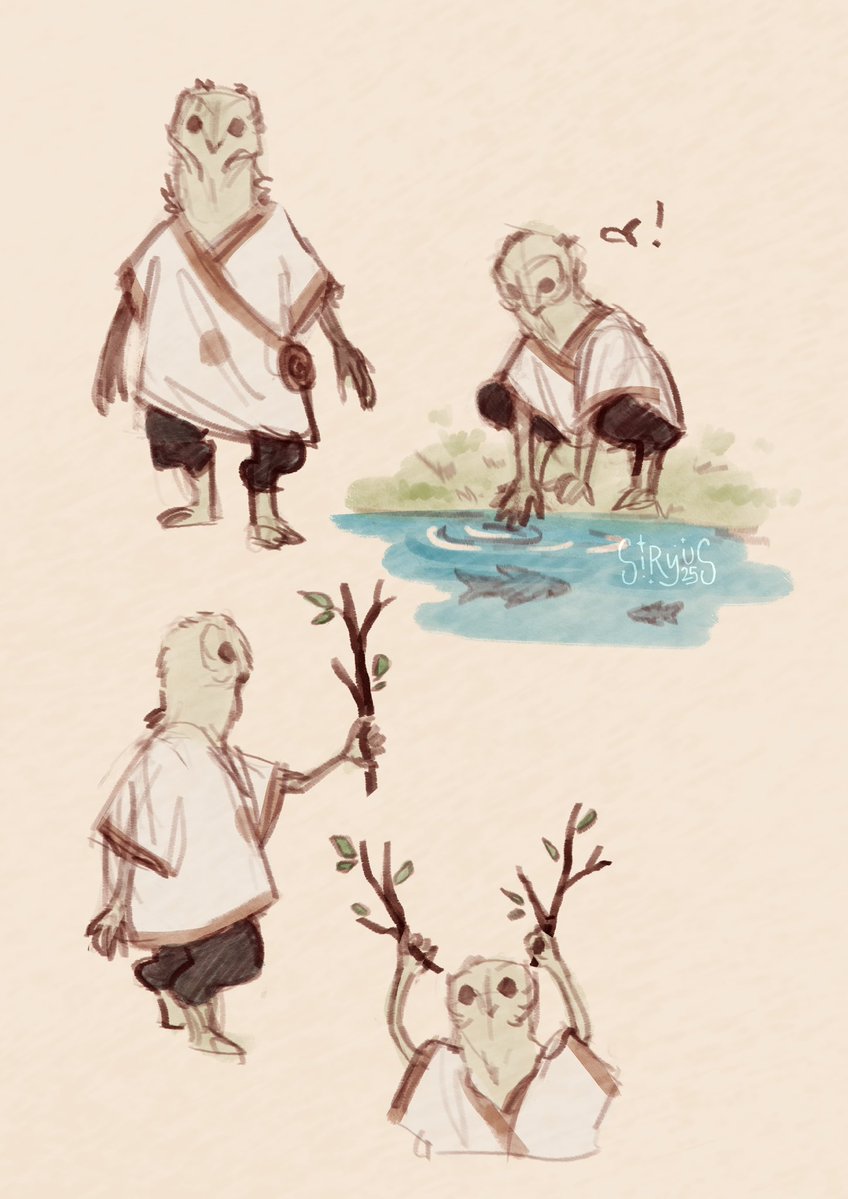 siryusart's tweet image. can i offer you some baby owlks
#OuterWilds #outerwildsfanart