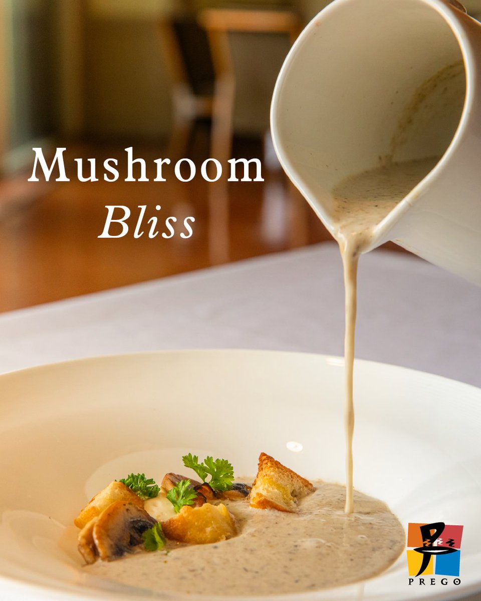 A taste of comfort, crafted with care. Our velvety Zuppa di funghi at Prego is the perfect start to your Italian meal.

📍 Prego Restaurant
📆 Friday – Sunday
🕑 6:00 PM – 9:00 PM (Dinner)

Book now at 671-647-1020 or via OpenTable.