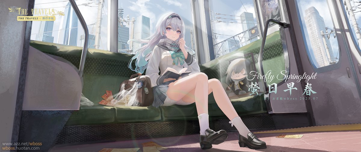 WBOSS_ART's tweet image. 🦋
#崩壊スターレイル #HonkaiStaiRail #崩壞星穹鐵道 #FireFly #ホタル #流萤