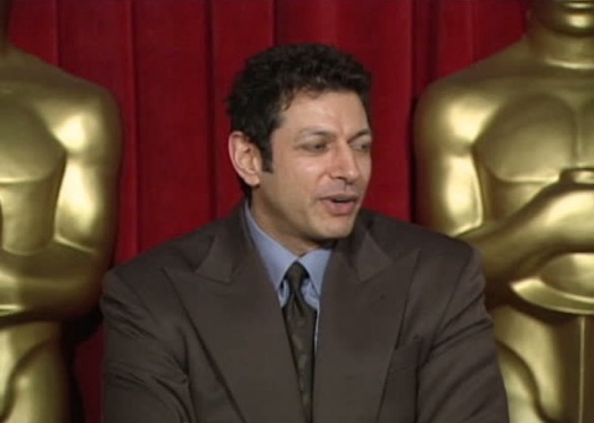mrbrianrowe's tweet image. The actor you didn’t know has an Oscar nomination is Jeff Goldblum, who was recognized by the Academy in 1996 for his live-action short film Little Surprises!