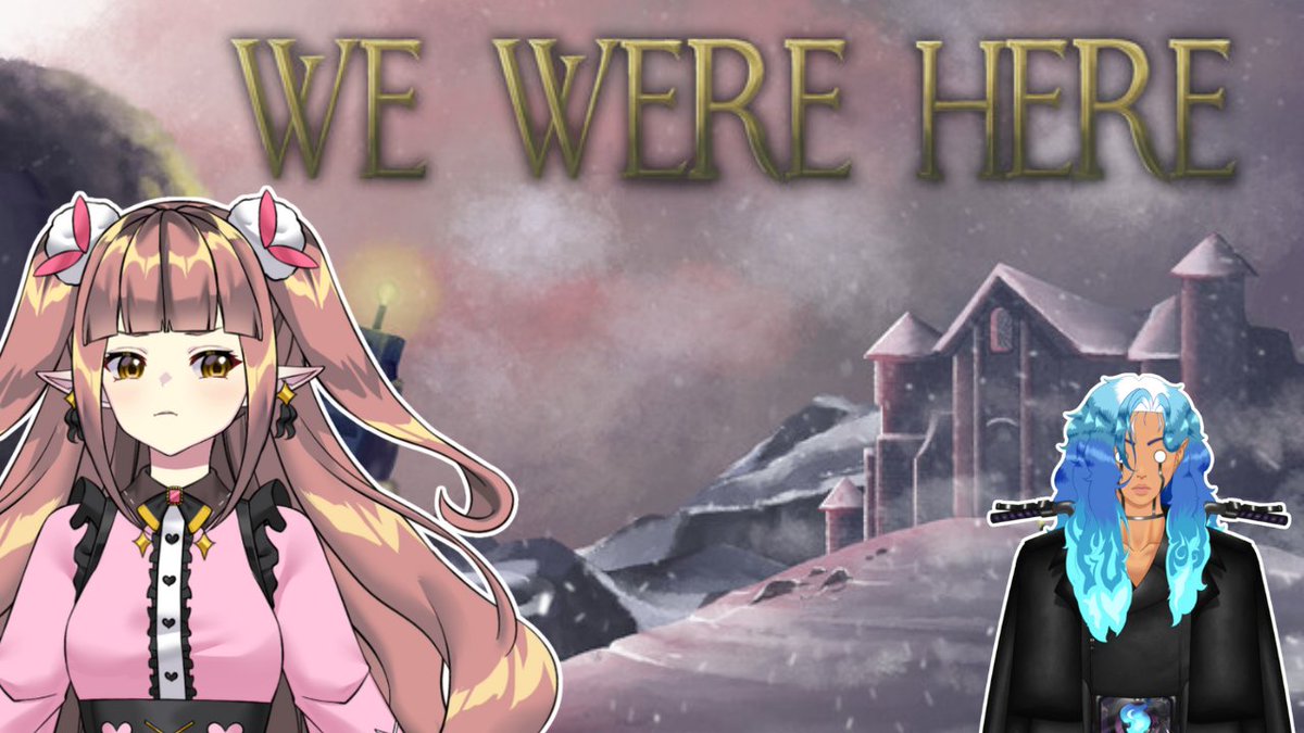 MaidMacaron_MOE's tweet image. In 15 minutes, everyone's favourite bike & I will be LIVE playing the Co-op puzzle game, WE WERE HERE!
Please tune in~