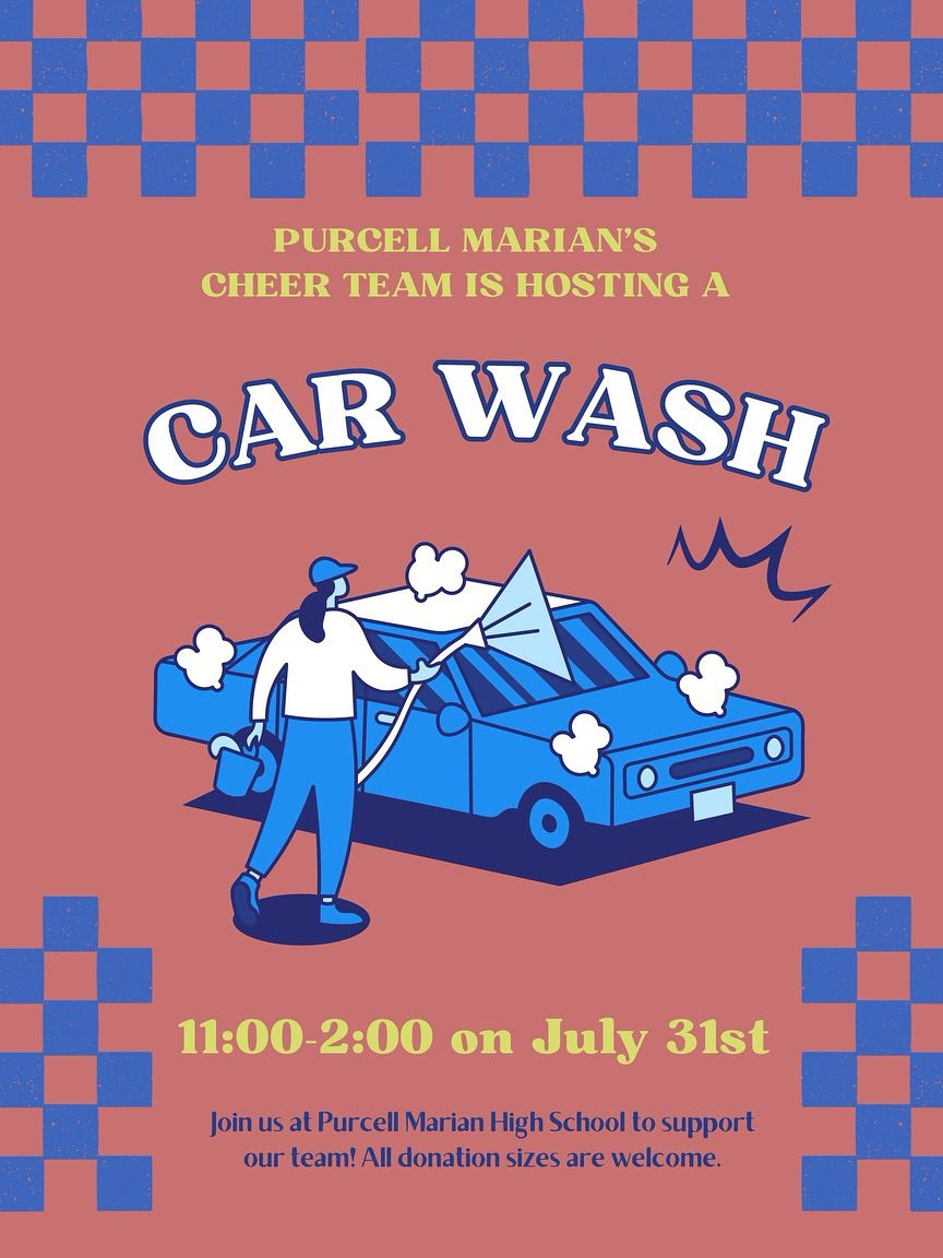 Come out and support our cheer team on July 31st! 🚗📣