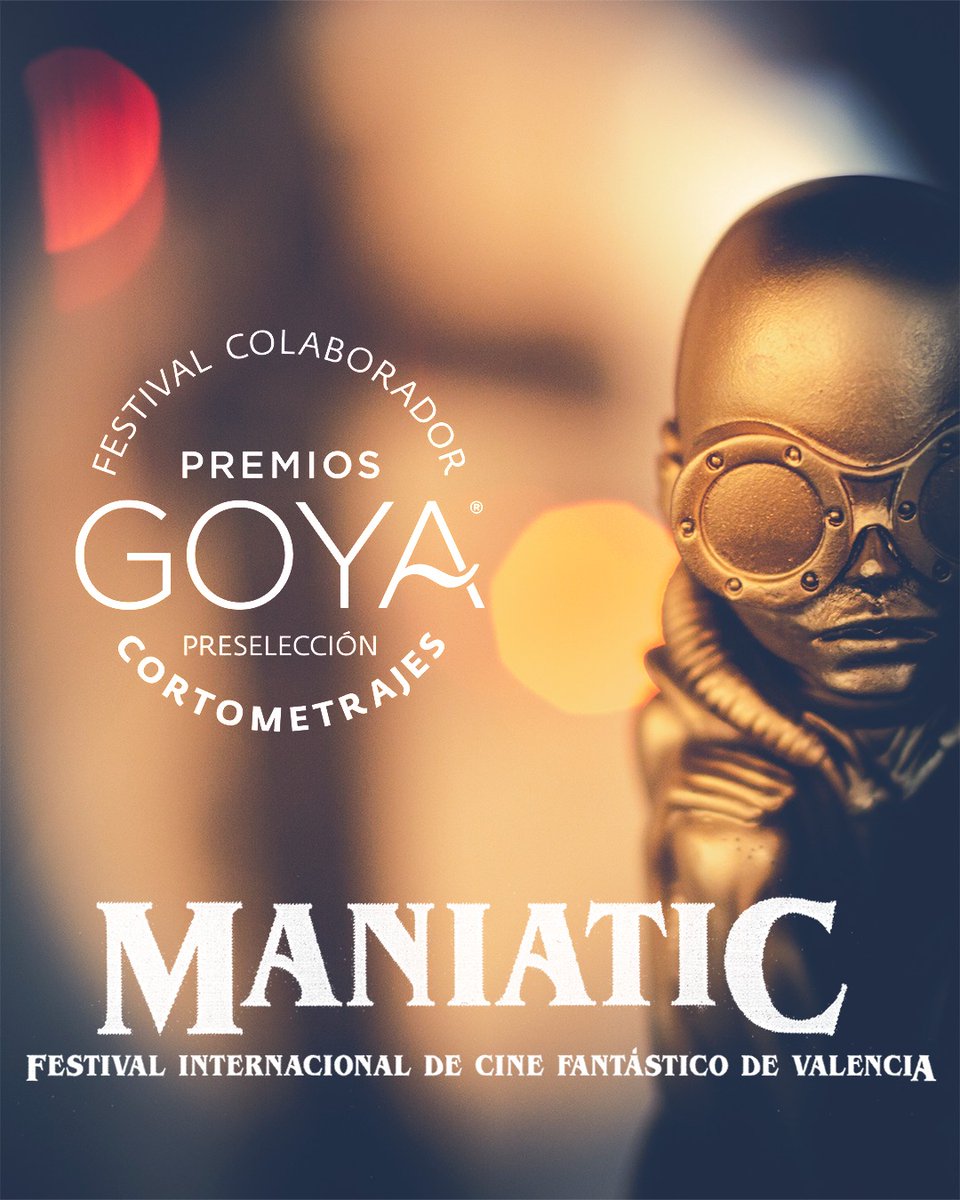 Nostromo Comunicación (@nostromocom) on Twitter photo Nostromo será la agencia de prensa y comunicación de la octava edición de <a href="/ManiaticFest/">ManiaticFilmFestival</a>, que recientemente ha sido reconocido por <a href="/PremiosGoya/">Premios Goya</a> como Festival Calificador.
Junto a Sitges, es el único festival de género fantástico con este sello en España 🥰 Nostromo será la agencia de prensa y comunicación de la octava edición de <a href="/ManiaticFest/">ManiaticFilmFestival</a>, que recientemente ha sido reconocido por <a href="/PremiosGoya/">Premios Goya</a> como Festival Calificador.
Junto a Sitges, es el único festival de género fantástico con este sello en España 🥰
