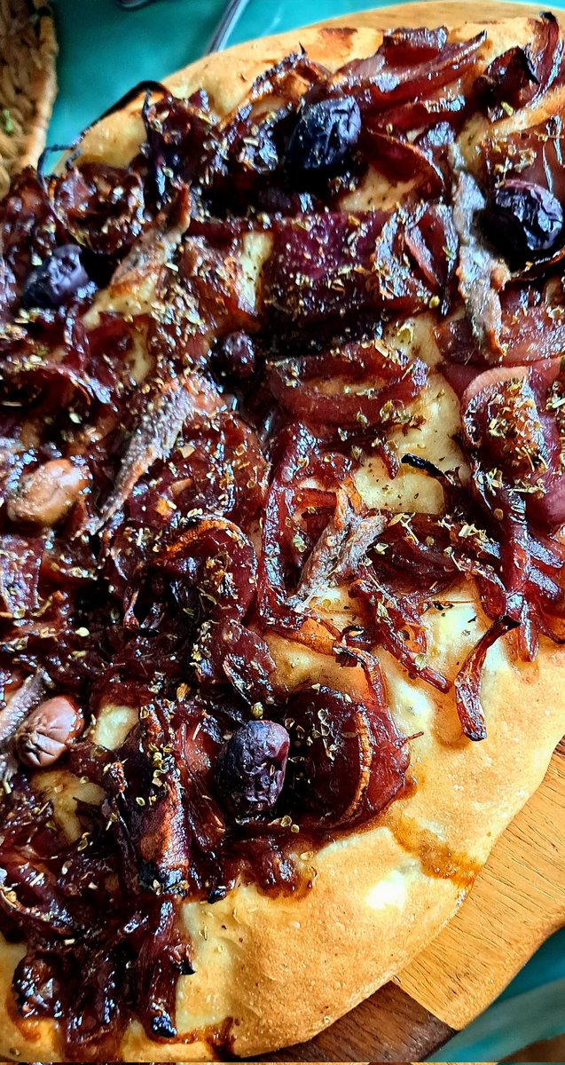 Pissaladière for a quick snack.