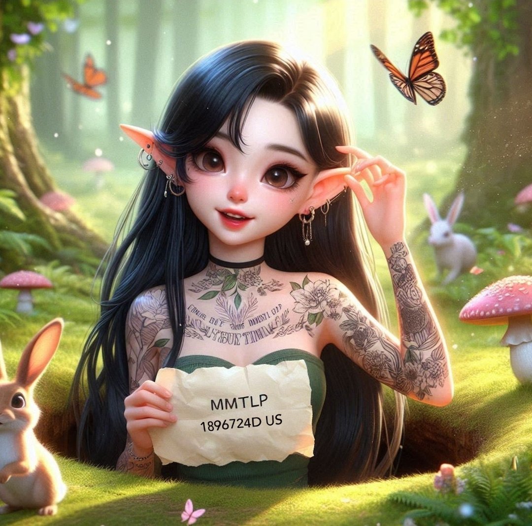 ElfCarbon's tweet image. Also, gotta add this! Elf coming out of her $1896724D Rabbit Hole 🥰
[Can the creator add themselves for credit? I still love this so much haha]