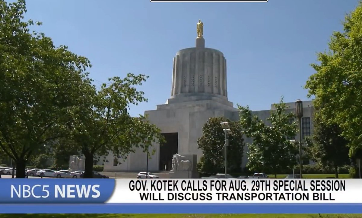 KOBITV's tweet image. Governor Tina Kotek is calling for Oregon lawmakers to return to Salem for a special session to address the failed transportation package.
kobi5.com/news/video/gov…