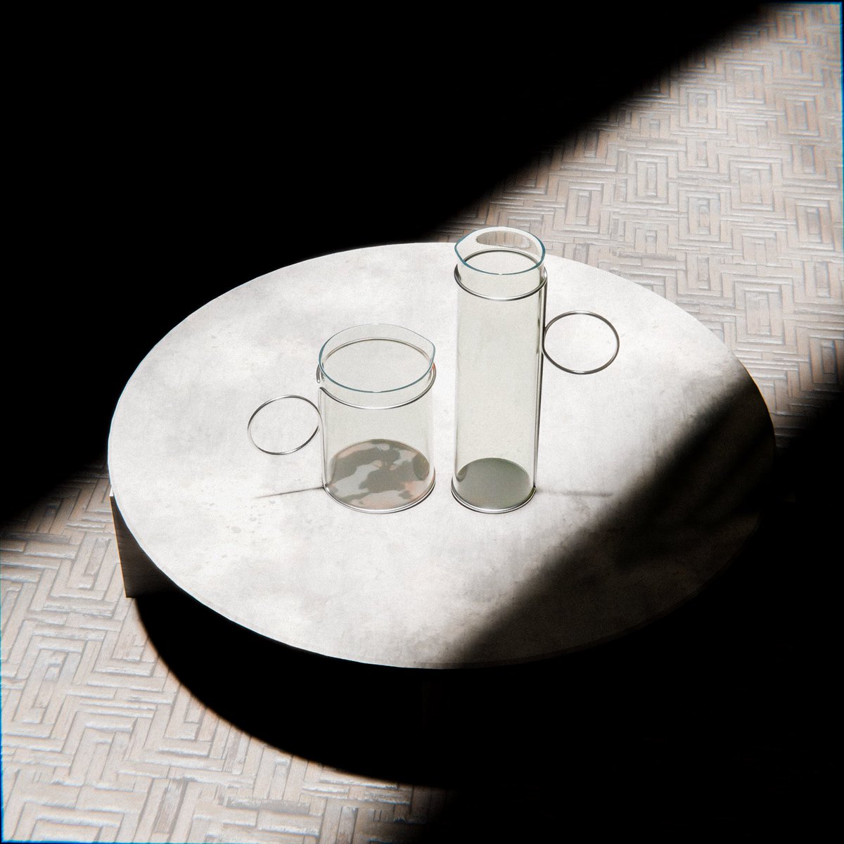 bigxeus's tweet image. Glass Explorations in blender 3D