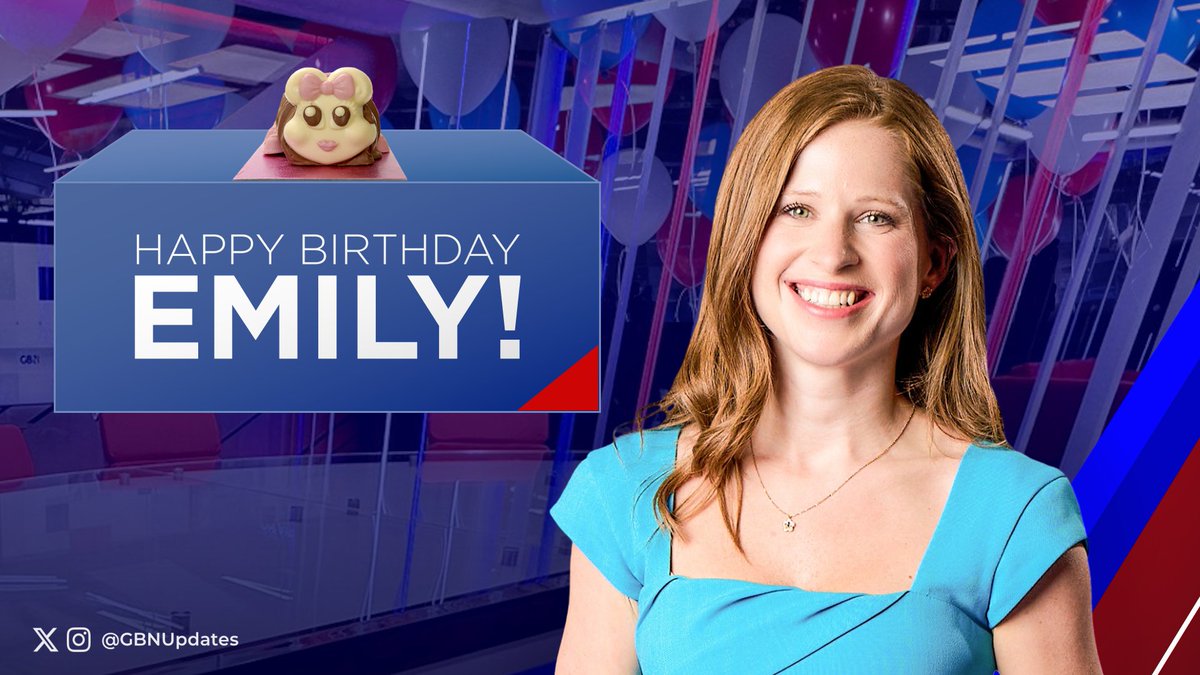 GBNUpdates's tweet image. 🎉 Happy Birthday Emily!
We would like to wish @GBNEWS' excellent @CarverEmily a very Happy Birthday!
(Hopefully you've saved a slice of Connie the Caterpillar for @PatrickChristys? 😉)
