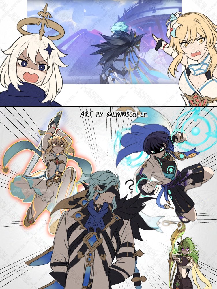 LynnsColle's tweet image. Looking forward to Nod-Krai and greeting a certain Dottore #genshinimpact