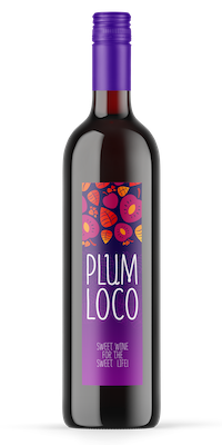 Plum Loco= Ruby-violet color introduces a nose with aromas of candied black cherries and plums. Heavily viscous and full bodied, intense, lingering sweetness that coats the mouth with robust flavors of blackberry, dark cherry and plums;   Lescombes Winery, New Mexico