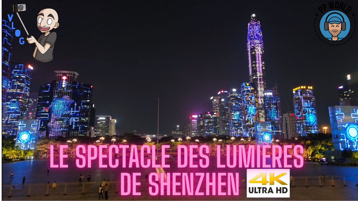 ppgarcia75's tweet image. NOUVELLE VIDEO "VOYAGE EN 4K" Chapitrée 😃
La Commu, voici la première vidéo de voyage de l'été, et vous allez en prendre PLEIN les yeux pendant 8 minutes, avec de la zolie musique ! Go pour le spectacle des lumières de Shenzhen (+ Bonus !) Merciiii RT RT ⬇️…