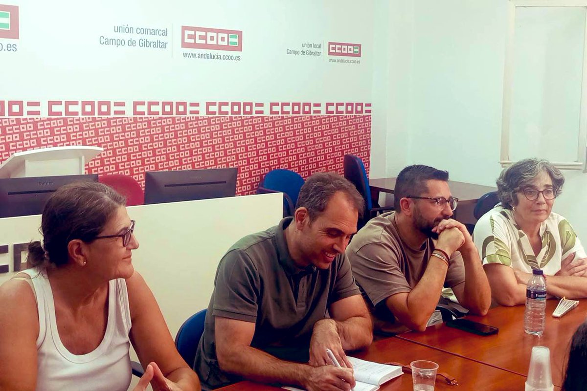 El Acuerdo de Gibraltar era necesario pero por sí solo no resuelve los problemas del campo de Gibraltar 

Con CCOO hemos abordado el refuerzo de los servicios públicos y el impulso de infraestructuras necesarias en la comarca