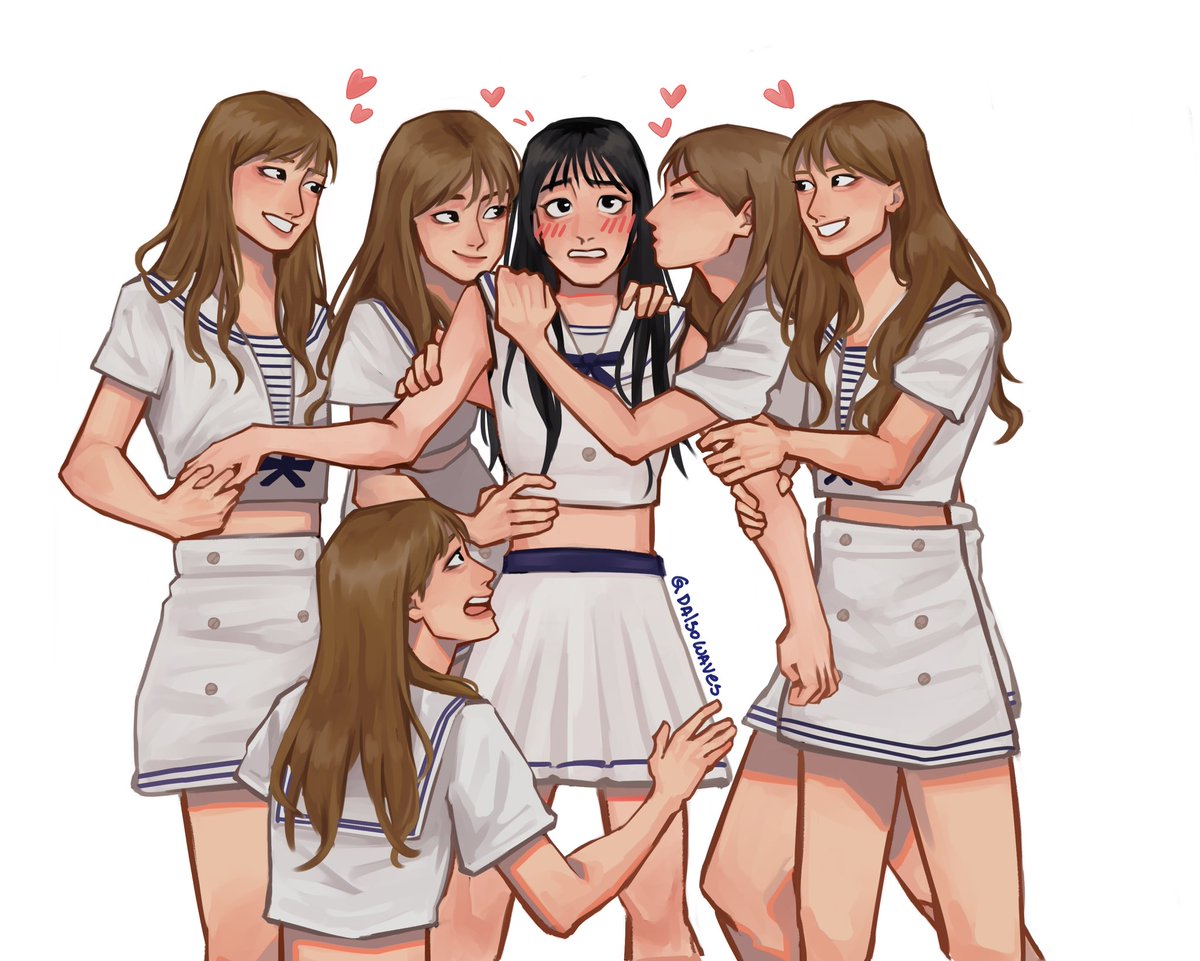dalsowaves's tweet image. 5 year old hayeon or 5 hayeons ?
guess what chaewon said 🍓🦔
#triplesfanart #hayeon #chaewon