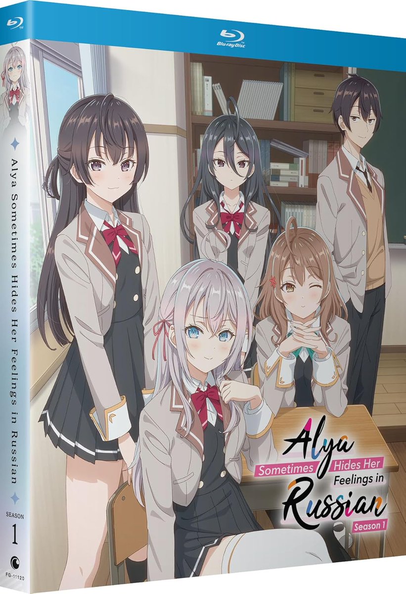 The_Ent_Factor's tweet image. The first season of the anime series ALYA SOMETIMES HIDES HER FEELINGS IN RUSSIAN has been released on Blu-ray (standard & limited edition)
entertainment-factor.blogspot.com/2025/07/alya-s…
#bluray #alyasometimeshidesherfeelingsinrussian #anime #animation #crunchyhroll