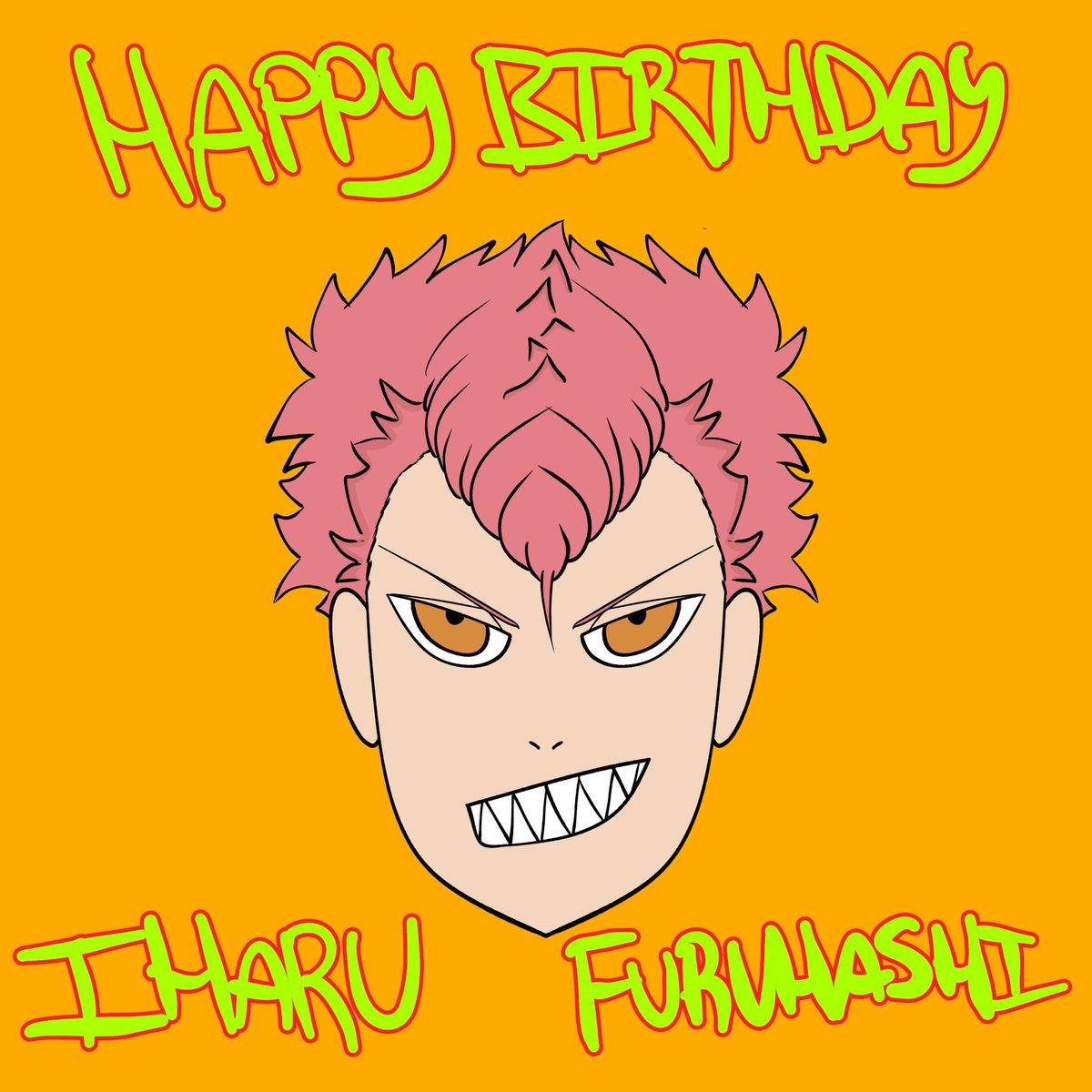 KaijuNo8Zine's tweet photo. 🎂 Birthday Boy 🎂

Just as determined as #IharuFuruhashi is to become the best, we're determined to make his birthday spectacular this year!

🎉 Art by @IJusHere2CThing

#KN8 #KaijuNo8 #KaijuNo8Zine #FuruhashiIharu #Iharu #Furuhashi https://t.co/S1oXAYdos1