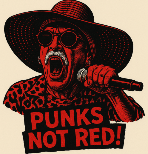 MarlaSvenjaL's tweet photo. Sagt was zu! #punksnotred #marlasvenjalastpunk #fuckthesystem #freemarla #marlasvenja https://t.co/4Zj8bF0gK3