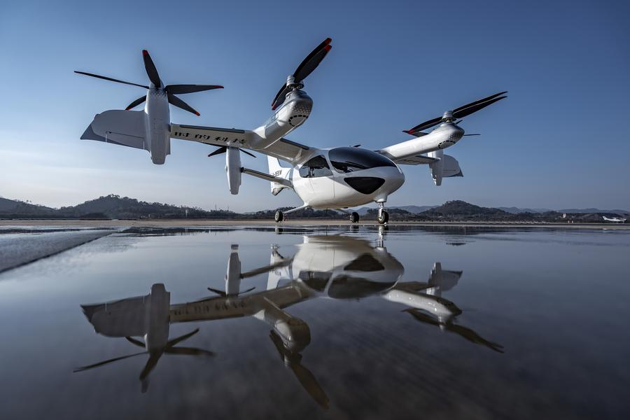 PDChina's tweet image. A Thai company on Wednesday signed a $1.75 billion intent deal to purchase 500 electric vertical takeoff and landing (eVTOL) aircraft from a Chinese developer, the largest single intent order to date in China's emerging eVTOL sector.