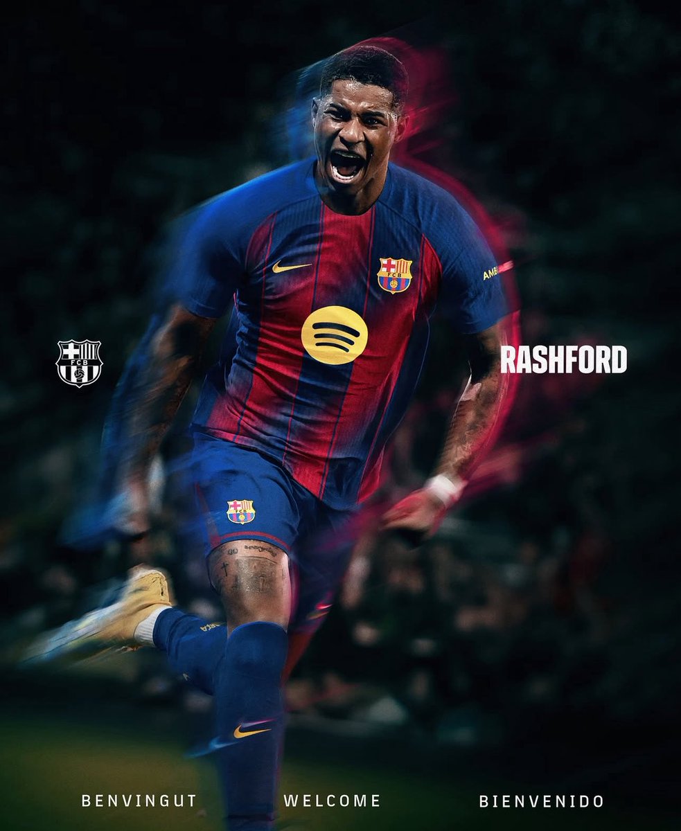 andresNadf's tweet image. ¡OFICIAL! 🚨 ¡RASHFORD YA ES BLAUGRANA! 🔴🔵
El FC Barcelona y el Manchester United han llegado a un acuerdo para la cesión del jugador Marcus Rashford (27 años) hasta el 30 de junio de 2026. En el acuerdo se establece también una opción de compra del delantero inglés.