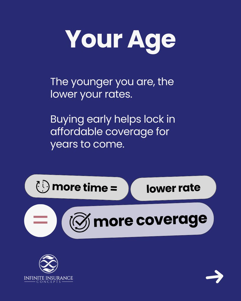 infiniteinsuran's tweet image. 💡 Ever wondered what makes life insurance more affordable for some - and pricier for others?
Here are 3 key factors that impact your premium (and how you can take control of them!).
Swipe through → for quick insights.
#LifeInsuranceRates #InsuranceTips