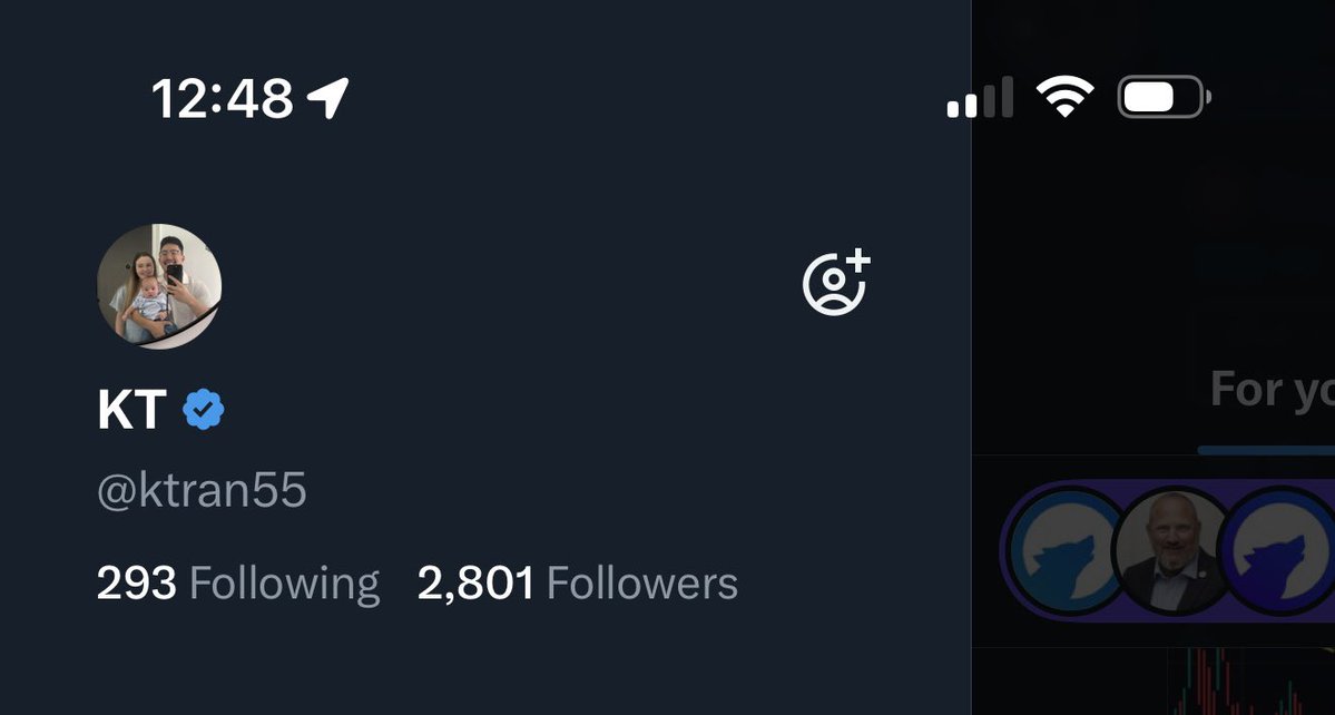 ktran55's tweet image. 2,800 of y’all… that’s wild.
You guys seriously motivate me. Thank you for the love and support. 🙏
I didn’t think there were this many people in the same shoes as me trying to escape the rat race and build something more.
I’m simply here to share my journey as a trader and…