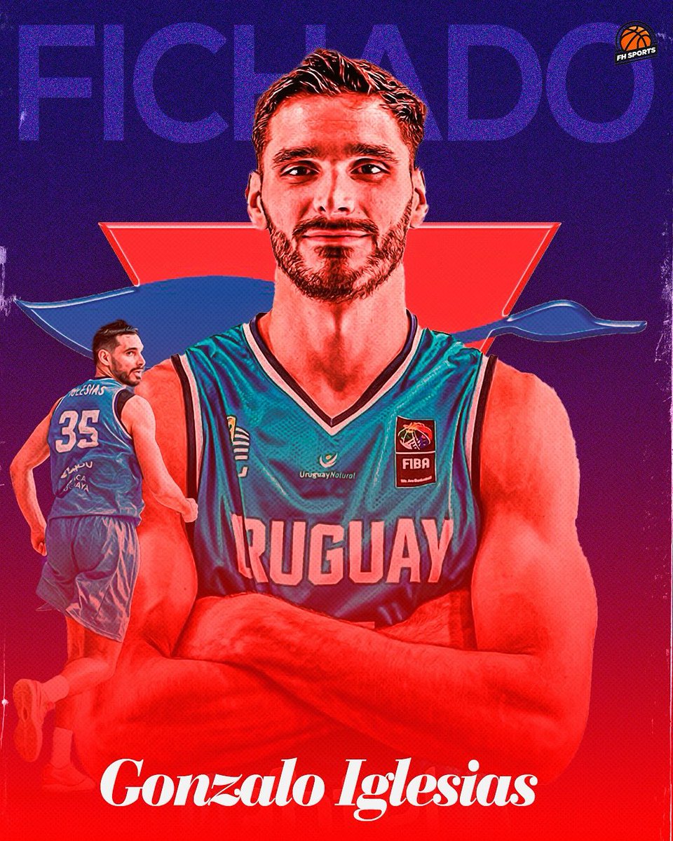 #LUB 🇺🇾- 𝗚𝗢𝗡𝗭𝗔𝗟𝗢 𝗜𝗚𝗟𝗘𝗦𝗜𝗔𝗦 firma en <a href="/BiguaOnline/">Bigua Online</a> para jugar la <a href="/LUB_Uy/">Liga Uruguaya de Básquetbol</a> 2025/26 ✍️