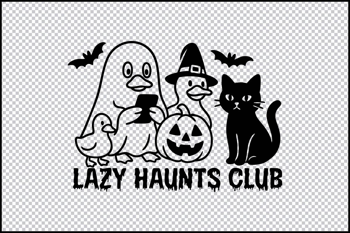 bee_craftr's tweet photo. 👻 Join the spookiest crew around with the Lazy Haunts Club Halloween SVG 

🕸️ Grab it here:
 https://t.co/VfIwGp67N2

#LazyHauntsClub #HalloweenSVG #SpookyCute #GhostSVG #BeeCraftR #SVGDesign #CreativeFabrica #CricutHalloween #HauntedVibes https://t.co/WDoHcK7tRs