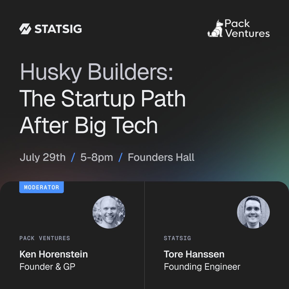 statsig's tweet image. Seattle Tech Week kicks off next week and we’ve got 3 events lined up! 💡🐺
• Product Talks 7/29: lu.ma/cgc93ml3
• Husky Builders 7/29 @UW @PackVentures: lu.ma/xdbxlblb
• Product Growth Forum 7/30 @PulumiCorp: lu.ma/y8duse1u