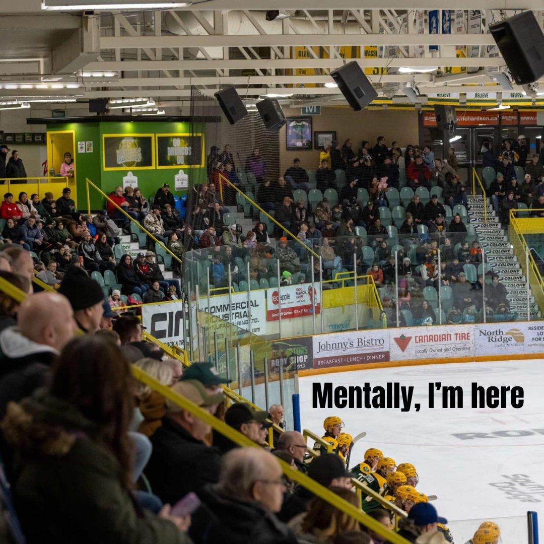 HumboldtBroncos's tweet image. Mentally, I’m here… 🏒💭
Centre Ice
Music Pumping
Lights Down
Broncos Charging Out
The Crowd On Their Feet
HOME OPENER — YOU DON’T WANT TO MISS IT - SEPTEMBER 20