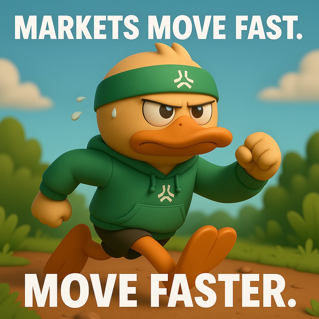 GugoIAm's tweet image. GM Ducks 🦆📈
Markets move fast.
So do we.
You don’t catch pumps by standing still.
You catch ‘em by chasing.
Chart Chasers don’t take days off.
#GUGORunClub #RunWithPiff #FitnessFi #GM