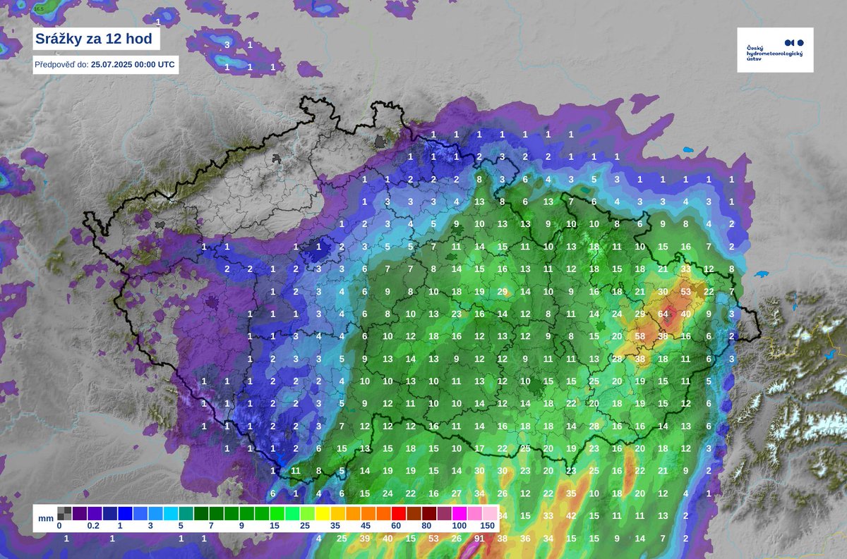 😡Oni neumí předpovědět, ani jak bude zítra❗️😃

🤔V některých situacích nám to příroda opravdu nedělá lehké a i velmi sofistikované numerické modely zápasí často s velkou nejistotou. Tak třeba zítra....

👉V průběhu zítřejšího odpoledne se na frontálním rozhraní, které se bude