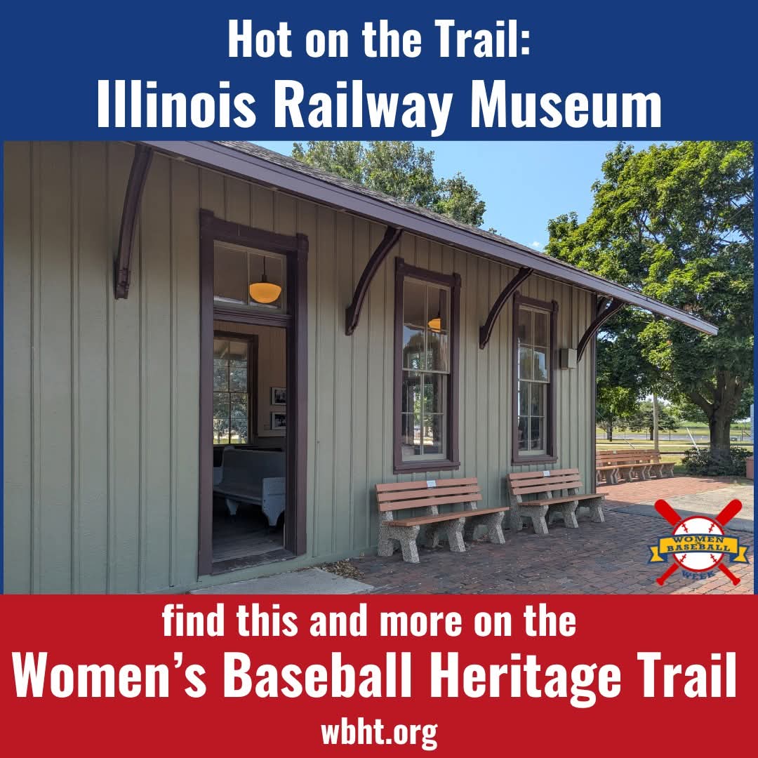 WBaseballTrail's tweet image. "The train moves, not the station." All train scenes from A League of Their Own (1992) were filmed at the Illinois Railway Museum, just about 35 minutes from Rockford. Check it out at wbht.org #ALOTO #WomeninBaseballWeek #Illinois