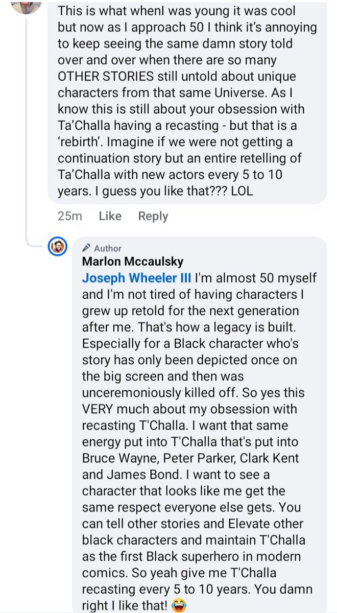 McCaulskyMarlon's tweet image. #recasttchalla give the same energy to T'Challa you give everyone else.