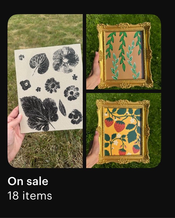 bizzybuys1's tweet image. Shop this little 45% off section of my Etsy shop! Sale ends Friday 7/25
Stickers, art prints, necklaces, paintings and more! 😍
bizzybuys.etsy.com