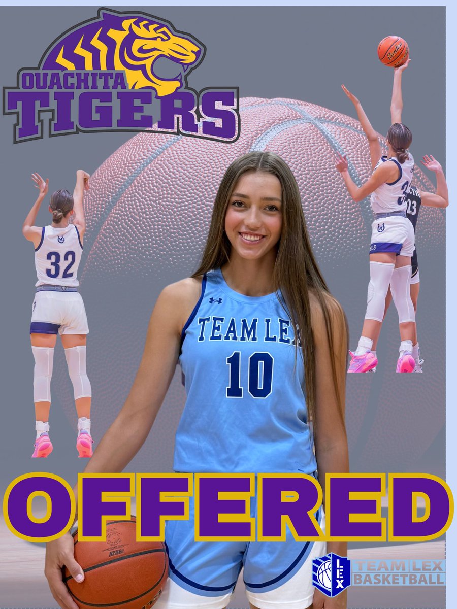 Anna Marie Whitworth (@am_whitworth) on Twitter photo I am so excited to receive an offer to play with <a href="/OBULadyTigers/">Ouachita Women's Basketball</a> !!! 💛💜🏀💛💜
Thank you so much <a href="/NickLong_28/">Nick Long</a> for the great call and the awesome opportunity.
<a href="/TeamLexHoops/">Team Lex Basketball</a> <a href="/BasketballLone/">Gene Smith</a> <a href="/CoachLTid/">LARRY TIDWELL</a> <a href="/SimmonsJoey23/">Joey Simmons</a> <a href="/SelectEventsBB/">Select Events Basketball</a> <a href="/UNProspects/">Mike Simmons</a> I am so excited to receive an offer to play with <a href="/OBULadyTigers/">Ouachita Women's Basketball</a> !!! 💛💜🏀💛💜
Thank you so much <a href="/NickLong_28/">Nick Long</a> for the great call and the awesome opportunity.
<a href="/TeamLexHoops/">Team Lex Basketball</a> <a href="/BasketballLone/">Gene Smith</a> <a href="/CoachLTid/">LARRY TIDWELL</a> <a href="/SimmonsJoey23/">Joey Simmons</a> <a href="/SelectEventsBB/">Select Events Basketball</a> <a href="/UNProspects/">Mike Simmons</a>