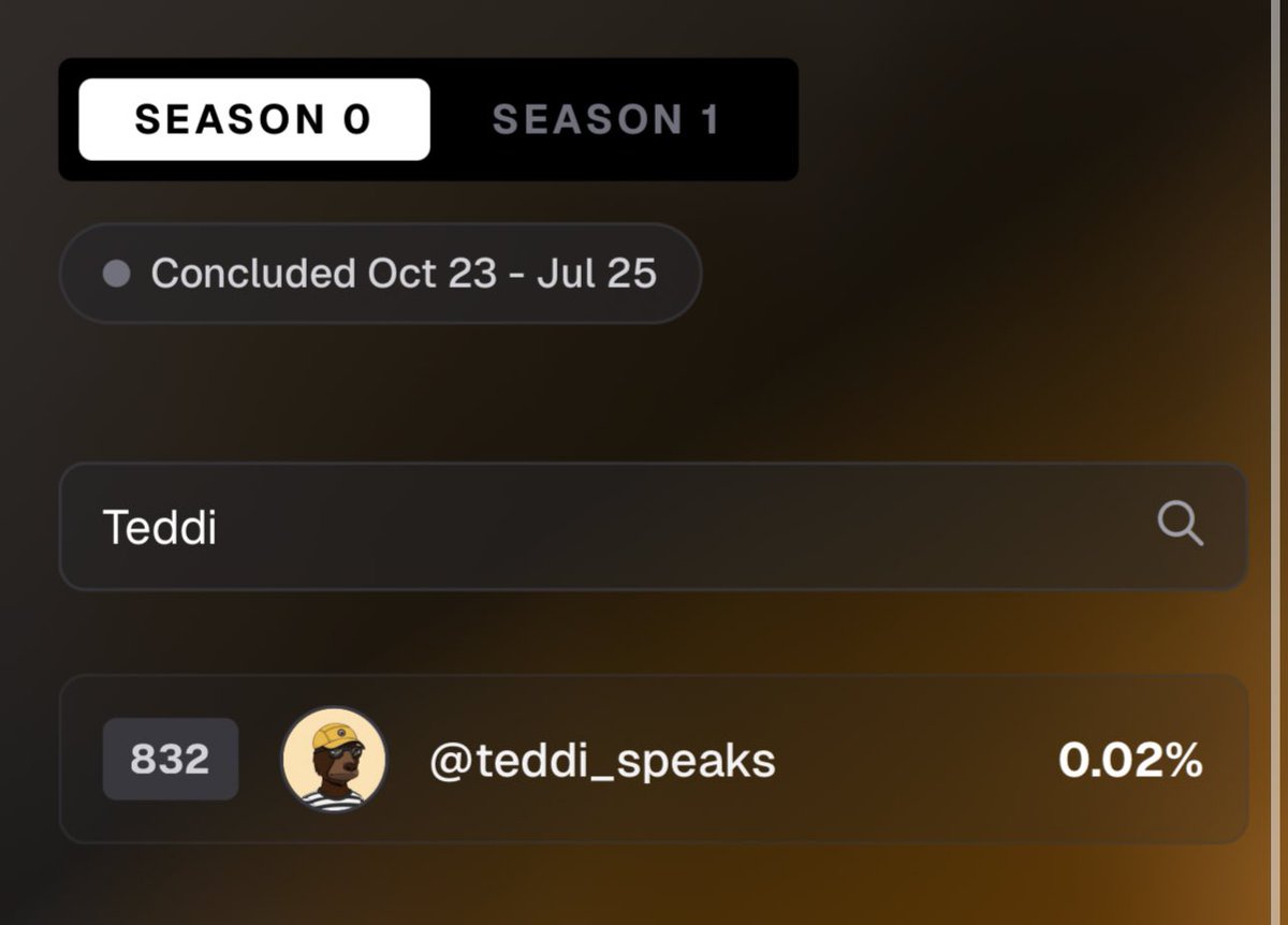 Season 0 Mad yaps campaign by <a href="/union_build/">Union</a> snapshot was taken today. 

Check your rank here: app.union.build/yaps

Season 1 campaign started today and will run up until TGE. 

Zkgm 🦈