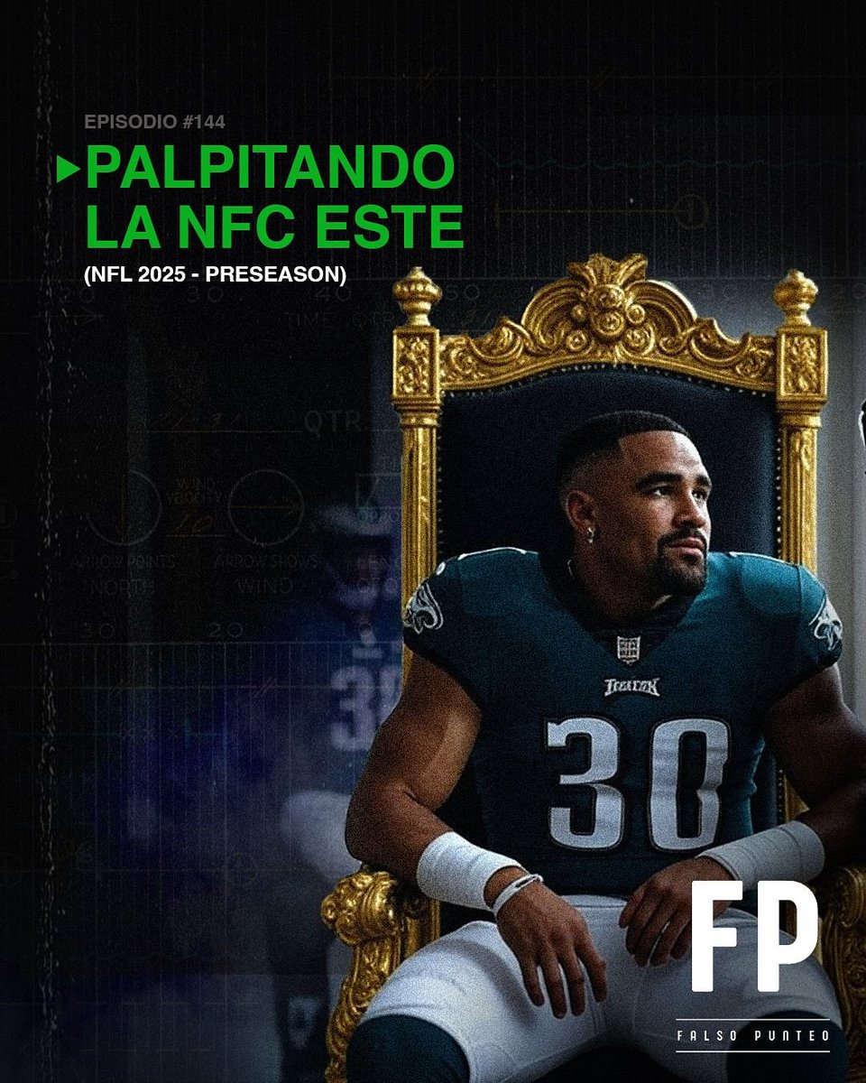 nflnohuddle's tweet image. 🦵🏈 FALSO PUNTEO #144: PALPITANDO LA NFC ESTE
👑 @PibeNice y el 'Colo' Spanier analizan la offseason de la división del campeón de la NFL, los Philadelphia Eagles.
🎧Escuchá el episodio en las plataformas de siempre.
🎙️ SPOTIFY
open.spotify.com/episode/63TDBJ…
🎙️ APPLE PODCAST…