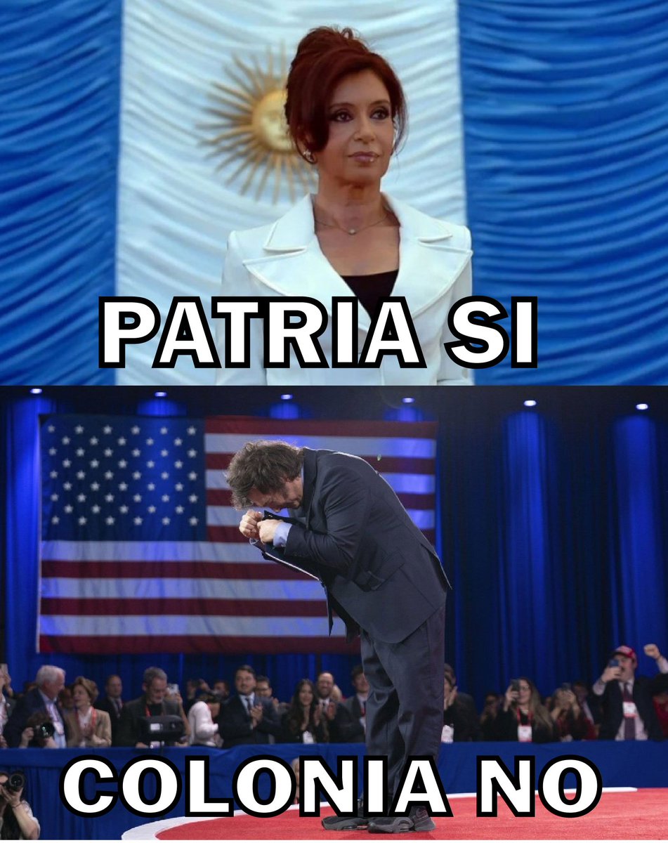 DanielleMaPJ's tweet photo. @CFKArgentina #CristinaLibre
Cristina es inocente 
A Cristina la condenaron desde el norte porque le tienen miedo!
 Pensaste que alguna vez íbamos a tener que repetir esta vieja consigna? 
Patria sí!
Colonia no! https://t.co/yKUDPfIe8a