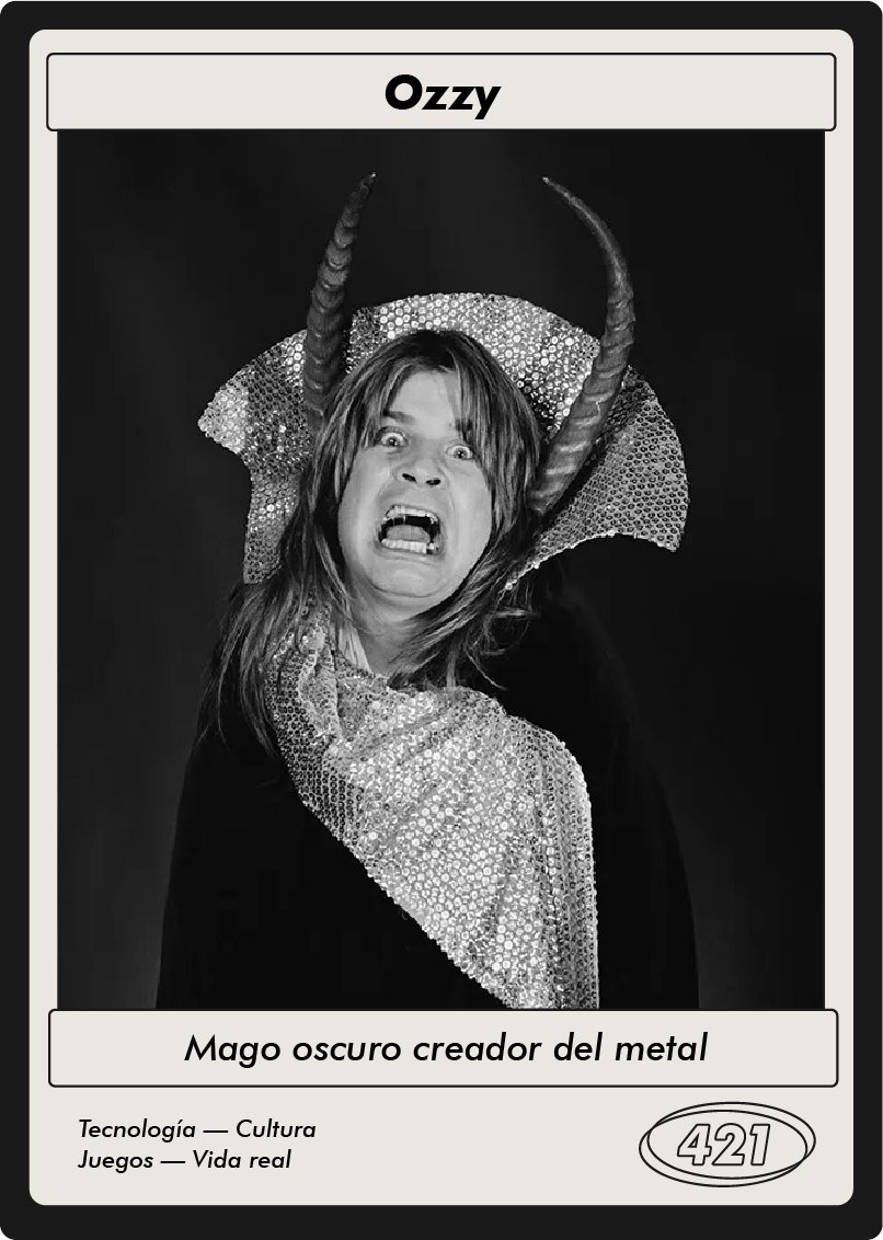 421Net's tweet image. 421/// Este #miercolesdemagos es especial porque lo celebramos a él. Ozzy es el primer Wizard en entrar al Mazo Legendario 421🧙♂️#WizardsWednesday