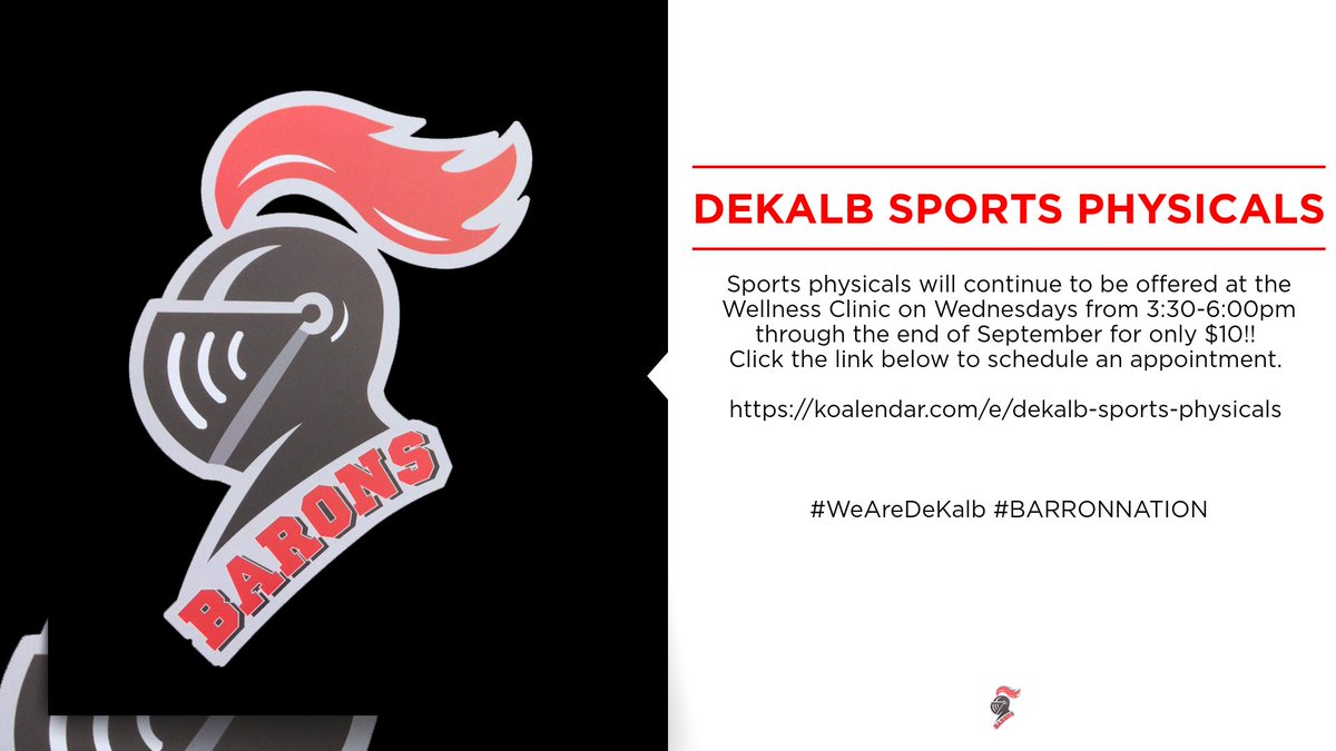 DeKalb High School Athletics (@baronathletics) on Twitter photo 