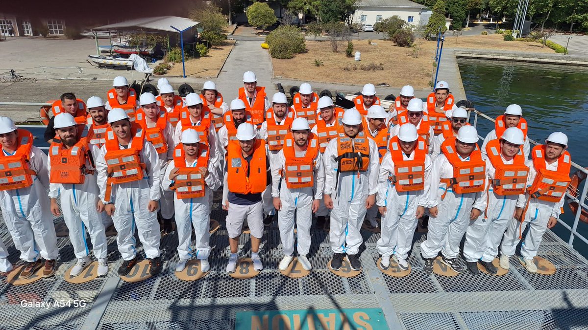 Cankurtarma Araçlarını Kullanma Yeterliği (Hızlı Kurtarma Botları Hariç) Eğitimi (STCW A-VI/2) bugün başarıyla tamamlandı.

Survival Craft and Rescue Boats (other than Fast Rescue Boats) Training Course (STCW A-VI/2) was successfully completed today.