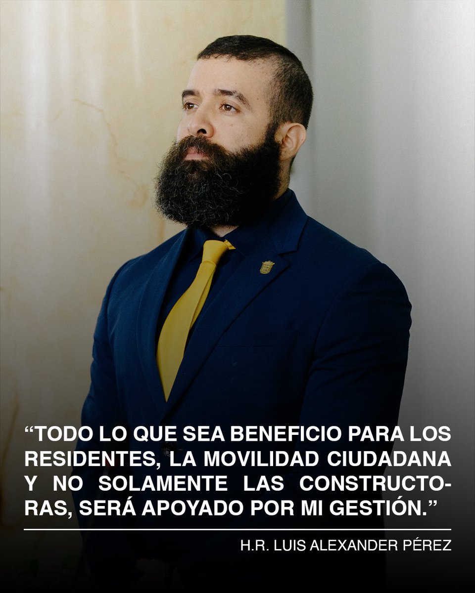 El representante reafirma su compromiso con la seguridad, la movilidad y el bienestar de los residentes. 🛠️🌳🫱🏻‍🫲🏽
