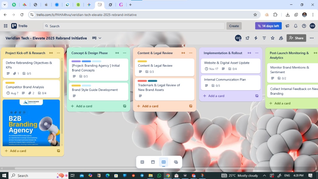 hadassahoyekola's tweet image. As an Executive VA Project Management is one of the skill I thrive🤭.I’m owning the game for Verdidian Tech’s 2025 rebrand with @trello 🤭. Trello empowers VAs like me to tackle any niche with precision, clients win every time.

 #VAMultiTalent #TrelloPower #NicheMastery